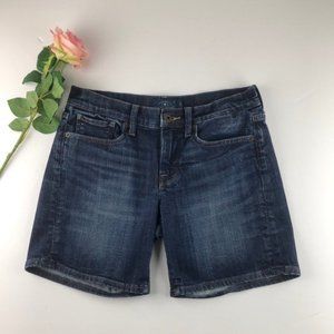 Lucky Brand The Roll Up Denim Shorts Sz 2/26